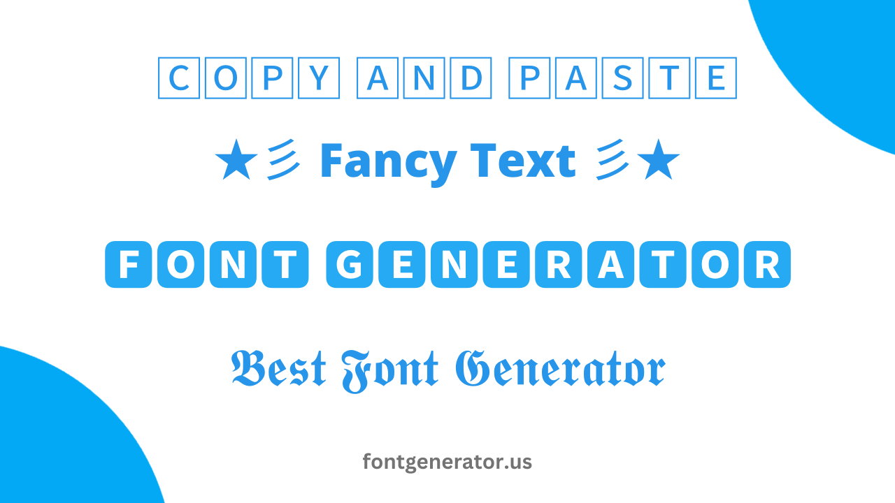 Font Generator